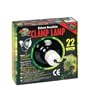 Zoo Med Deluxe Porcelain Clamp Lamp with 8.5-Inch Dome, Black