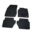 Sakura Car Mats in Black for Ford Fiesta MK7 (Fits 2009 to 2011 Models)