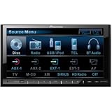 Pioneer AVH-P4100DVD 7-Inch In-Dash Double-DIN DVD Multimedia AV Receiver with Widescreen Display