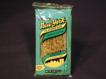New York Pumpernickel Everything Flatbread - 5 OZ Box by Cheese Express