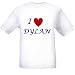 I LOVE DYLAN - Name-series - White T-shirt