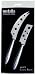 Kitchen & Housewares : Prodyne Set of 2 Open Blade Stainless Steel Cheese Knives (K-7-S)