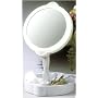 Home Travel 9X/1X Folding Lighted Cosmetic Mirror