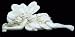 Sleeping Fairy Sculpture Garden Statue Yard Lawn Ivory