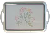 Corelle Coordinates Pink Trio 11-1/2-by-19-Inch Tray