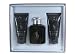POLO BLACK by Ralph Lauren Mens EDT SPRAY 2.5 OZ & AFTERSHAVE GEL 1.7 OZ & HAIR AND BODY WASH 1.7 OZ