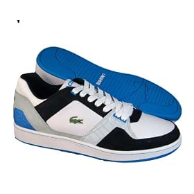 Buy LACOSTE Ogata White Black Leather Casual Shoes