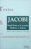 David Hume et la croyance. Idéalisme et réalisme