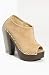 Jimmy Choo 'Urge' Peep Toe Clog Bootie