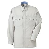 ミドリ安全 【マルチスペック作業服】 男女兼用 長袖シャツ RCS2471 シルバーグレー L