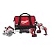 Milwaukee 2690-24 18-Volt Hammer-Drill, Sawzall Reciprocating Saw, Circular Saw, and Worklight Combo Kit