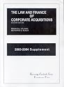 2003-2004 Supplement to The Law and Finance of Corporate Acquisitions (University Casebook Series)