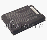 Rectangular battery with five slit-type contacts on top.
