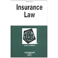 Insurance Law in a Nutshell (Nutshell Series)