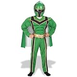 S7-8 Power Ranger Green Muscle Costume: Boy