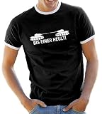 Bis einer heult ! Kontrast / Ringer T-Shirt S-XXL