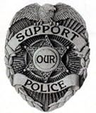 Alfred Hitch Cover 10196 Hitch Cover Police Badge