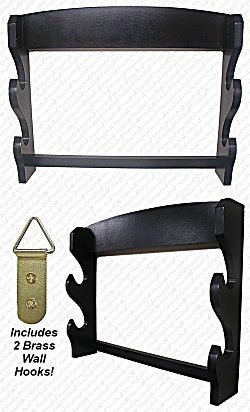 2 SWORD WALL DISPLAY RACK