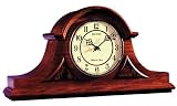 La Crosse 3104O Large Tambour Medium Oak Finish Clock