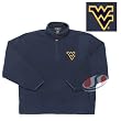West Virginia Mountaineers NCAA "Glacier" Fleece Pullover Sweatshirt (Navy)