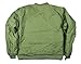 New Men's Water Resistant Reversible Flight Pilot Bomber Jacket / Army Green