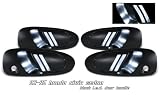 92 93 94-95 HONDA CIVIC EG EX DX 4DR SEDAN LED DOOR HANDLE JDM BLACK