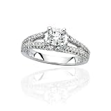 14K White Gold 1 1/4 ct. Diamond Engagement Ring