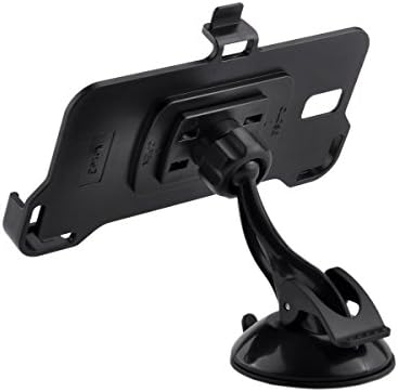 HaoTianZhiCheng H60 360 Degree Rotation Holder Mount Bracket w/ Suction Cup for SAMSUNG NOTE 3 N9006 - Black