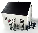 54mm Civil War Dunker Church & Union/Confederate Figure Playset (Bagged) by Americana SouvenirsIMAGE