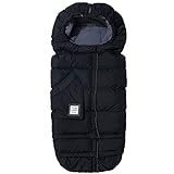 7am enfant（セブンエイエム アンファン）Blanket 212 0歳-4歳 ベビーカー フットマフ セブンエイエムアンファン (Black)