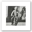 Einstein - Bike by Anonymous 10.5"x10.5" Art Print Poster