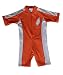 DaRiMi Kidz All-In-One Short Sleeve Orange/White 12-18 Months