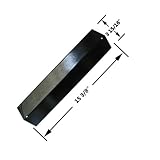 MBP 92311 BBQ Gas Grill Heat Plate Porcelain Steel Heat Shield for MCM - Grill King - Aussie - Charmglow - Brinkmann - Uniflame - Lowes Model Grills