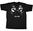 True Blood Wolf Face Beware Men's Tee, Black