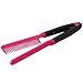 DIY Salon Hairdress Hairdressing Styling Hair Straightener V Shape Comb