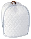 Quilted Ivory Can Opener Appliance Cover
