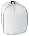 Quilted Ivory Can Opener Appliance Cover