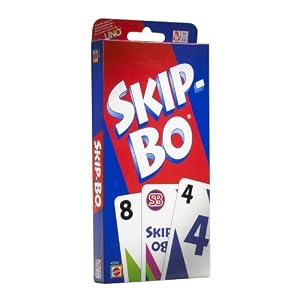 SKIP BO Card Game Blister by Mattel