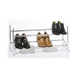 2 Tier Extendable Shoe Rack