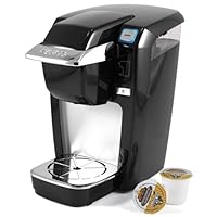 NEW Keurig Mini Plus Personal Coffee and More Beverage Brewer Black + Variety K Cups