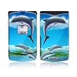 Dolphins Design Protective Skin Decal Sticker for Motorola RAZR V3/ V3i/ V3c/ V3m/ V3r/ V3t Cell Phones