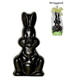 Sugar Free Belgian Chocolate BIG TOOTH Easter Bunny - Low Carb Dark Semi-Sweet