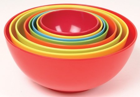 Kitchen: Medley Eight Piece Nesting Bowl Set