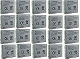 Wholesale 20 Pack of SterlingTek's Premium NB-4L 900mAh Canon Power Shot EQUIVALENT BATTERies for Cannon Ixus 30 Ixus 40 PowerShot SD200 SD300. -SterlingTek