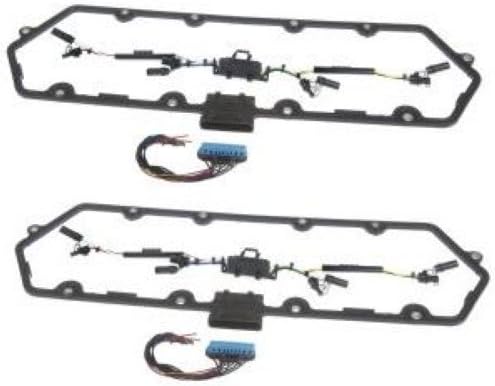 Kortekk - K-6584-B2 - Valve Cover Gaskets w/Injector &amp; Glow Plug Harness