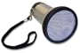 Mini Megaphone (Silver/Black) (5 1/4"L x 3 1/4"Diameter)