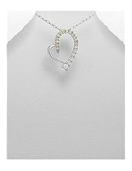 Heart Lab-Created Opal Pendant Necklace In 92.5 Sterling Silver