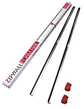 ZIPWALL FR2 Foam Rails with Clips, 2-Pack