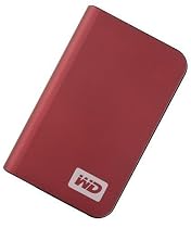 Western Digital My Passport Elite Mobile 500 GB USB 2.0 External Hard Drive (Cherry Red)