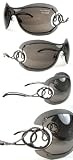 Roberto Cavalli - ROBERTO CAVALLI 223S CICNO SUNGLASSES CRYSTALS RHINESTONES SNAKE 223 SUN GLASS GRAY